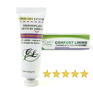 Thermoplastic Denture Adhesive Alternative